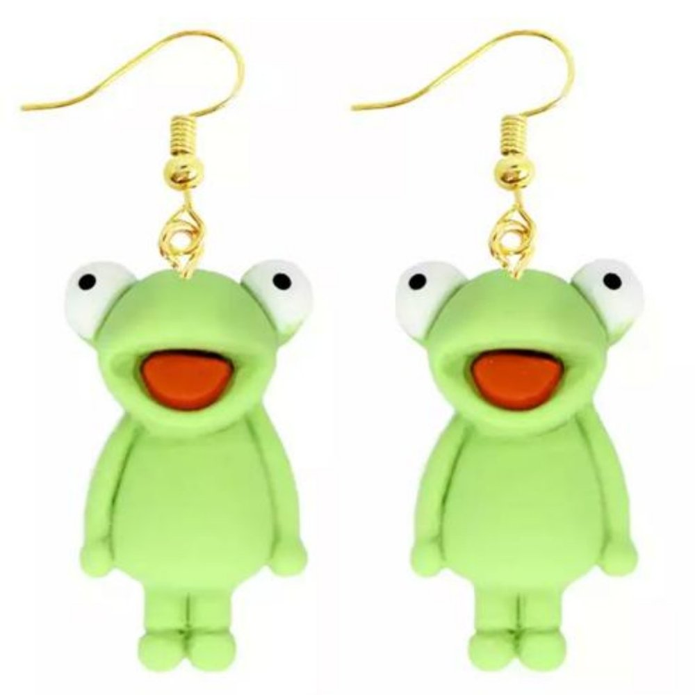 Korean Style Earrings "Frogs"🐸🐸